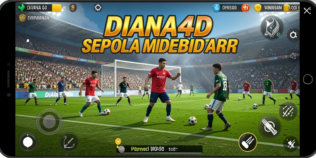Tampilan gameplay seru dan kompetitif di DIANA4D.