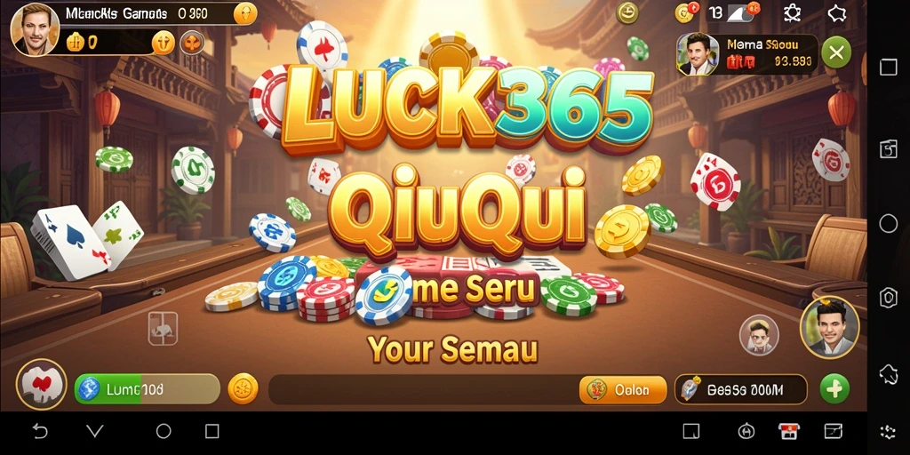 Gameplay QiuQiu yang seru dan menarik di LUCK365.