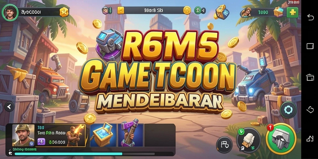 Tampilan gameplay R6R6 yang mendebarkan dan penuh strategi.
