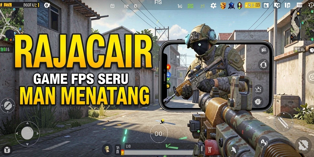 Screenshot gameplay menampilkan aksi seru dalam RAJACAIR.