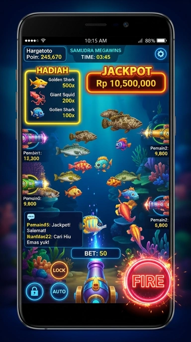 Screenshot antarmuka pengguna hargatoto yang ramah dan mudah digunakan.